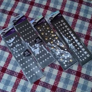 🆕Iron-On Studs & Stars by Next Style